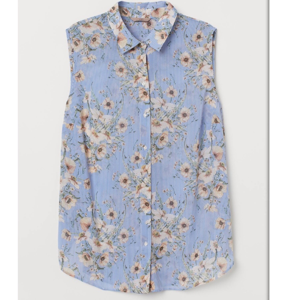H&M+ sleeveless blouse